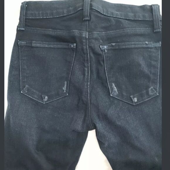 NEW J Brand Jeans BlackLash Raw Hem distressed - Picture 3 of 3